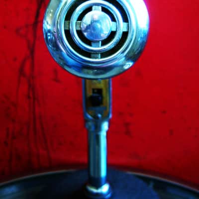 Vintage 1950's Electro-Voice 630 Omnidirectional Dynamic Microphone Hi Z harp mic w cable and RARE baffle 605 636 664 image 9
