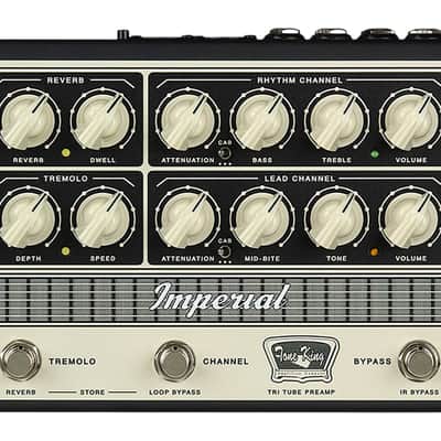 Tone King Imperial Dual-Channel Tube Preamp Pedal [DEMO] image 1