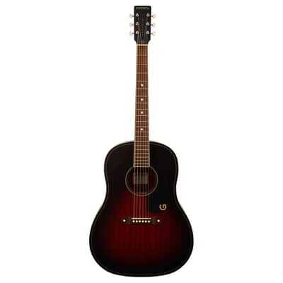Used Gretsch Jim Dandy Dreadnought Acoustic Guitar - Deep Cherry Burst image 2