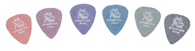 Dunlop 417 Standard Gator Guitar Pick, 12 Pack (Green, 1.50) image 1