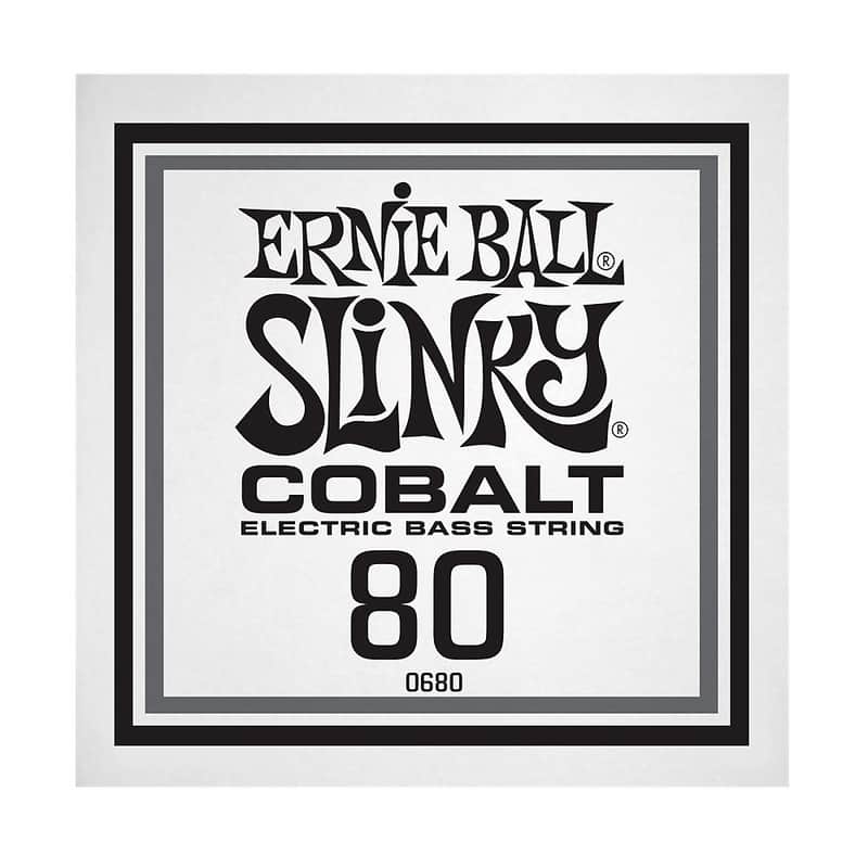 Ernie Ball P10680 .080 Cobalt Wound Electric Bass String (Single) image 1