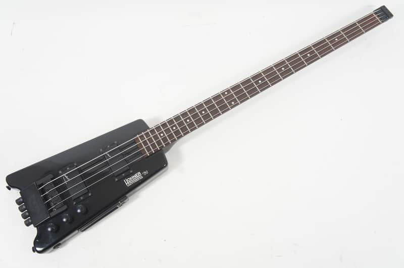 HOHNER B2 Headless Bass Licensed by STEINBERGER Black Made In Japan image 1
