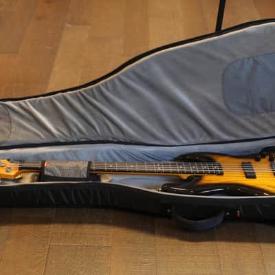 Warmoth 5 String Bass with Bartolini's Sunburst + GB image 21