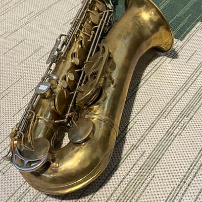 Late 1950's King Super 20 Tenor Saxophone Double Socket Sterling Silver Neck image 2