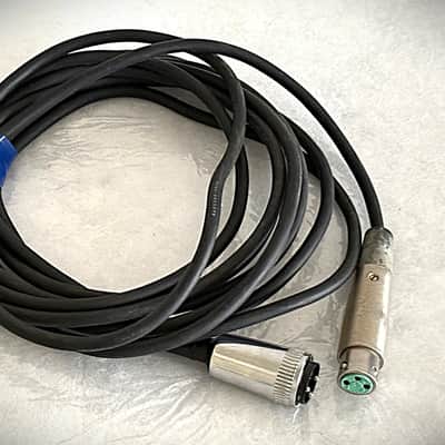 Vintage 4 pin EV microphone cable 676 664 Shure 545, AMPHENOL 91