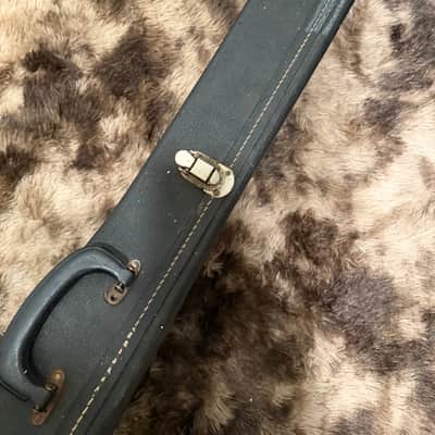 1970s Gibson Les Paul Custom Vintage Hard Case - Black / Purple image 9