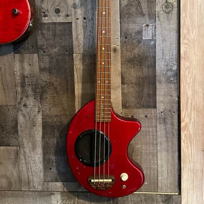 Fernandes ZO-3 Elephant Mini-bass PIEZ-ZO Fretless 'rare' Sunburst