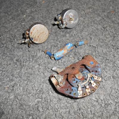 Fender Broadcaster Pots-Switch-Cap 1950 image 1