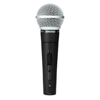 Shure SM58 Vocal Microphone ON/OFF Switch SM58S image 1