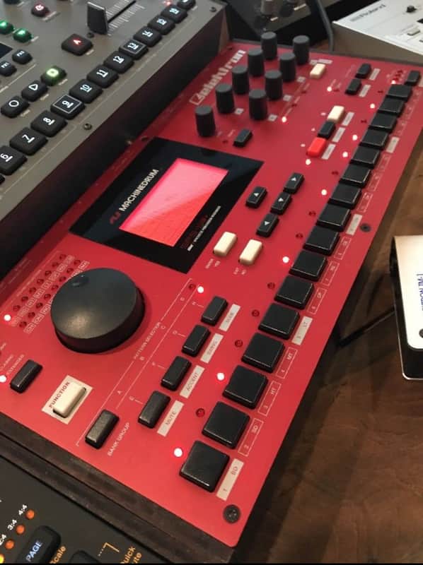 Elektron Machinedrum SPS-1 MKII UW+ with custom Red Faceplate and TM-1 interface image 1