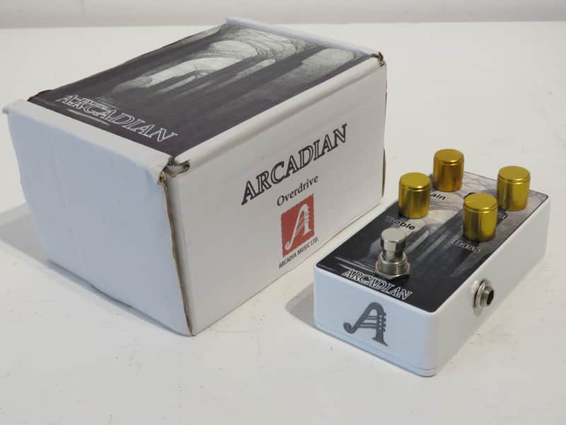 Arcadian Transparent Overdrive Guitar Effects Pedal – Mint & Boxed image 1