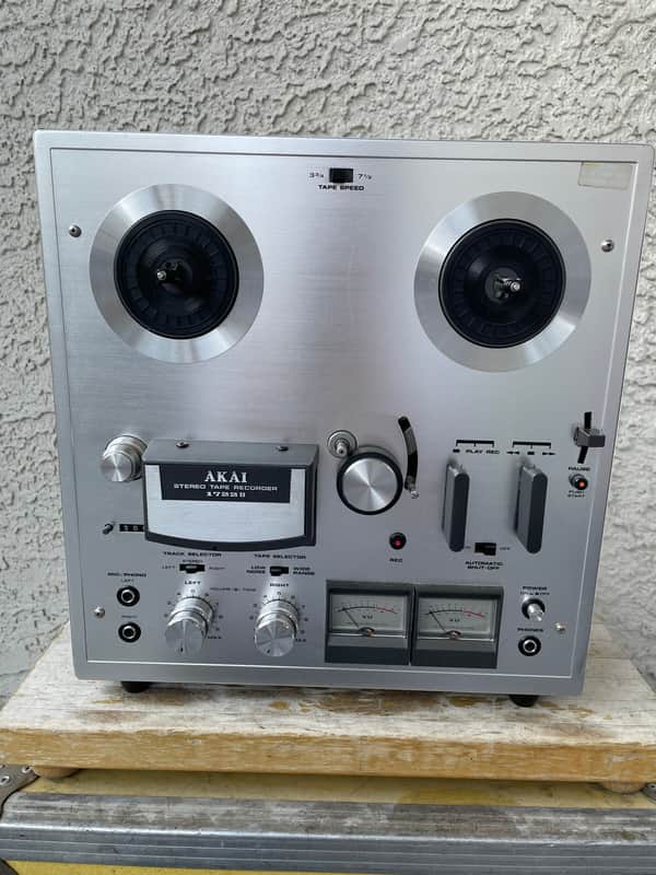 Vintage Akai 1722II Stereo Reel To Reel Tape Deck For Parts Or Repair image 1
