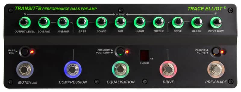 Trace Elliot Transit-B Performance Bass Pre-Amp image 1