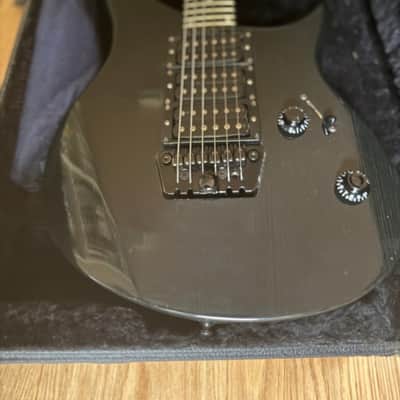 Rare Gibson: 1996 M-III All American - triple humbuckers in ebony, with matching Steinberger gearless locking tuners and locking trem. image 1