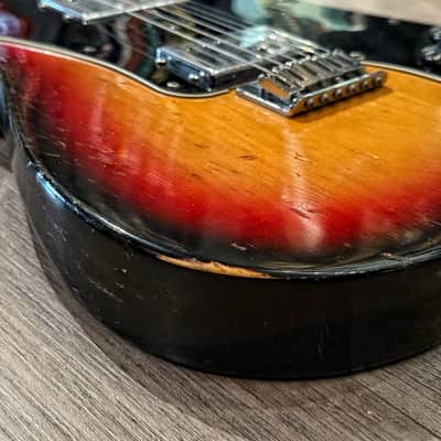 Fender Telecaster Deluxe Sunburst 1974 image 6