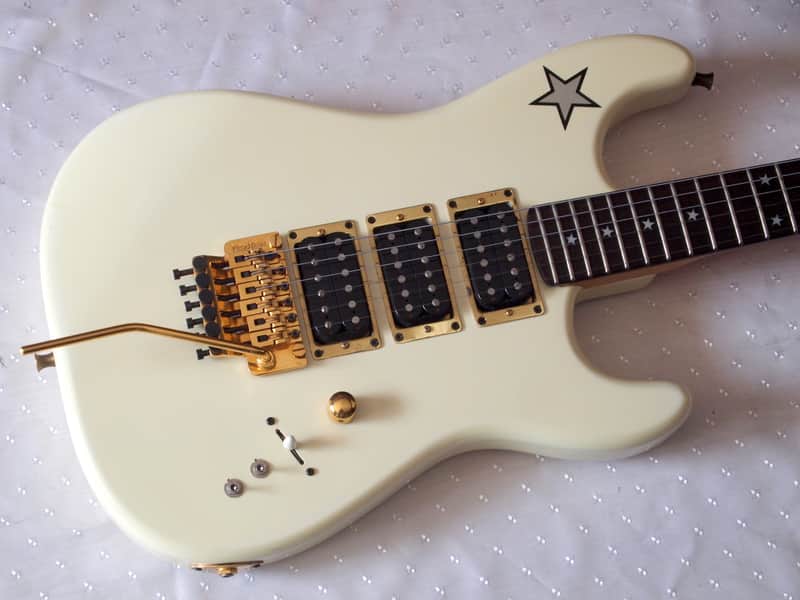 Kramer Richie Sambora Jersey Star 1987 White image 1