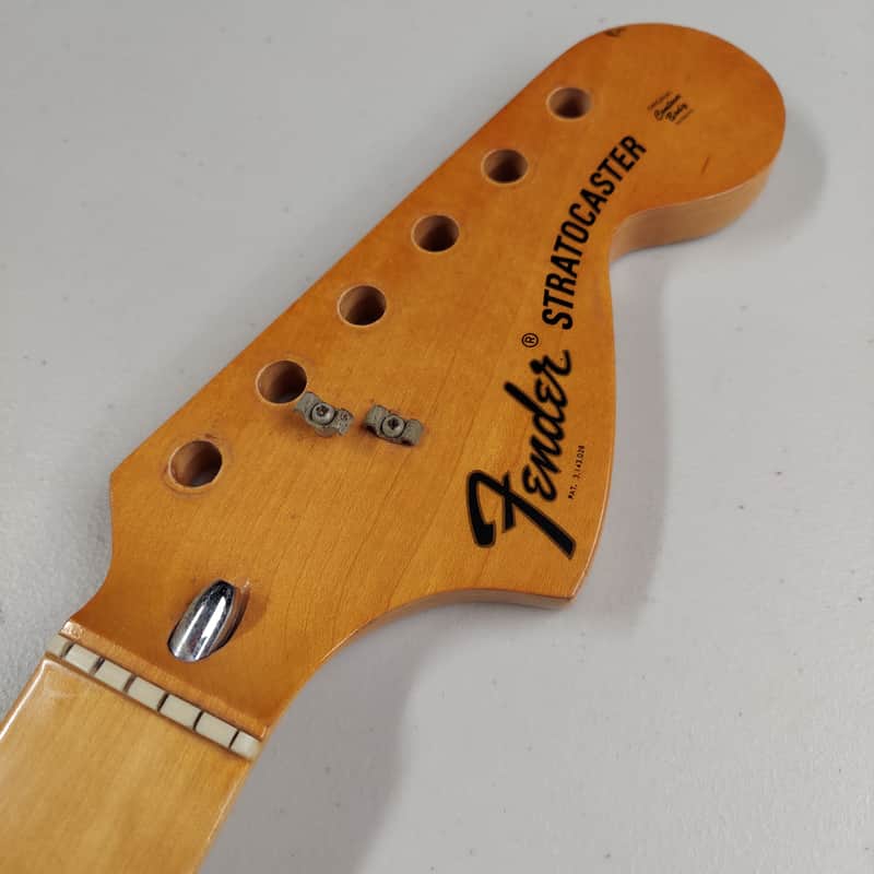 1973 Fender Stratocaster Neck - Straight - Light Fret Wear - Great Neck! image 1