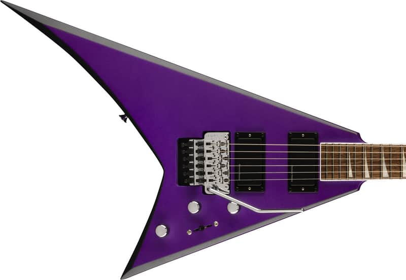 Pre-Order! Jackson X Series Rhoads RRX24 guitar in Purple Metallic w/ Black Bevels image 1