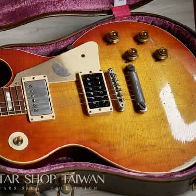 2017 Gibson Custom Shop Slash 1958 Les Paul Reissue “First Standard” #8 3096 Replica Aged & Signed #50 image 2