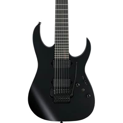 Ibanez RGRB720 RG Iron Label 7-String Guitar w/ Dimarzio Pickups - Black image 1