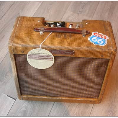 Fender "Custom Shop Master Built 1957 Champ 1x10 Relic Tweed "Auto Shop Jam" (Serial #AB040607) image 1
