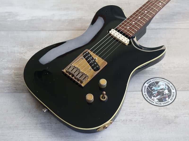 1987 Greco Japan TRS-60 Contemporary Style Telecaster (Gloss Black) image 1
