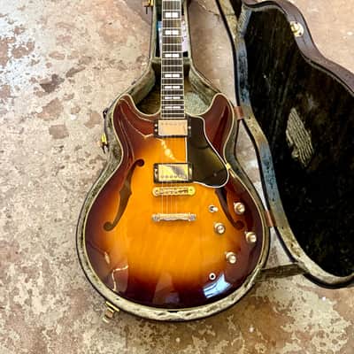 Yamaha  SA-2000 c 1980 - Sunburst original vintage MIJ Japan es-335 image 4