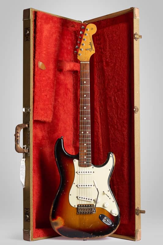 Fender Stratocaster 1965 - Sunburst - Refin - Very Good