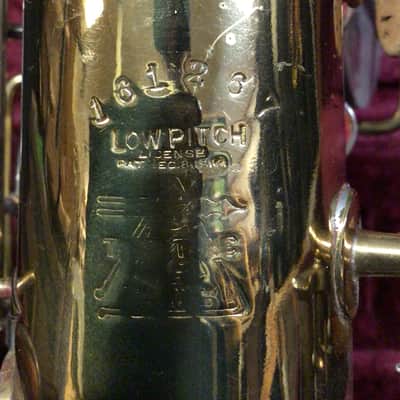 Buescher 1924 Eb Alto Saxophone serial 161267 image 4