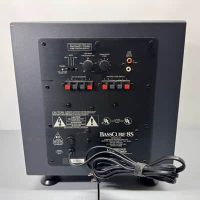 Cambridge Soundworks BassCube 8S Subwoofer Powered Sub Home Theater Vintage image 6