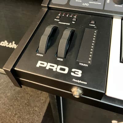 Sequential Pro 3 37-Key 3-Voice Monophonic / Paraphonic Synthesizer 2020 - Present - Black with Wood Sides image 3
