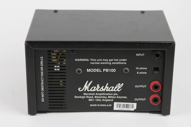 Marshall PB100 Powerbrake 100 Attenuator | Reverb Marshall PB100 Powerbrake 100 Attenuator | Reverb