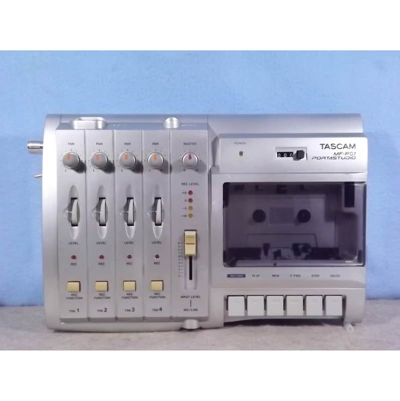 TASCAM MF-P01 マルチトラック カセットレコーダー MTR MF-P01 | 4-Track Multitrack Recorder | TASCAM - International