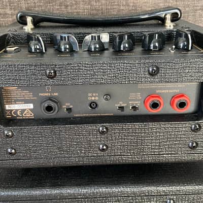 Vox MSB25 Mini Superbeetle 25-Watt 1x10" Mini Guitar Amp Stack Black 2026 MINT image 7