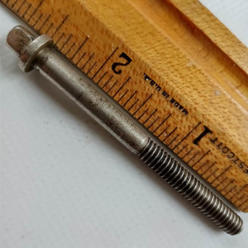 30s Slingerland 1+2.5″Radio King Snare Drum/Tom Tension T-Rod+…