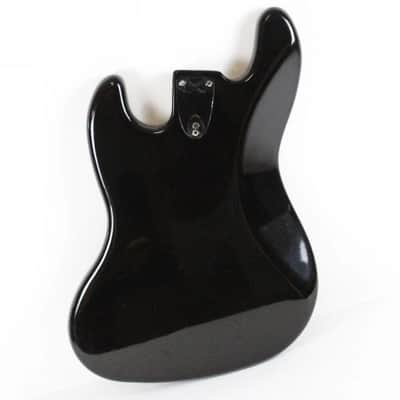 1981-1982 Vintage Fender Jazz Bass BLACK Body USA 1980s image 4