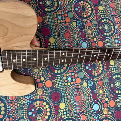 Super Vee Maverick/ Warmoth Chambered Super Vee Maverick Tele w/ Modern Warmoth Neck 2024 - Oil image 5