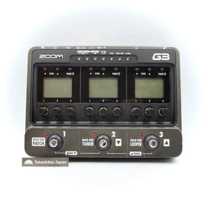 Zoom G3 Guitar Effects and Amp Simulator Guitar Multi Effect Pedal