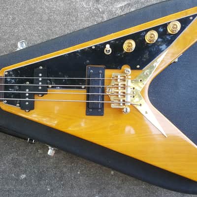 IBANEZ ROCKET ROLL BASS 1976 clear yellow - OBO image 8