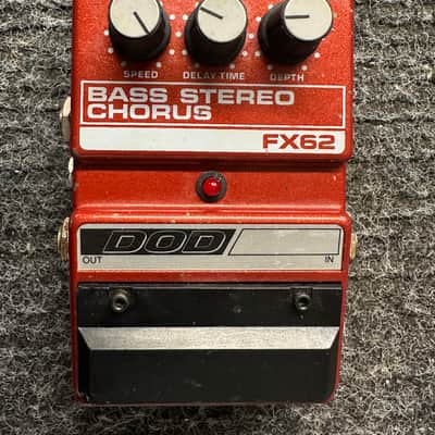 DOD Bass Stereo Chorus FX62 1987 - 1996 - Red image 2