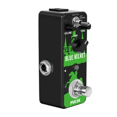 Pulse Blue Velvet PT-21 Sweet N Wild Blues-breaker Tone Blues Guitar FX Pedal image 5