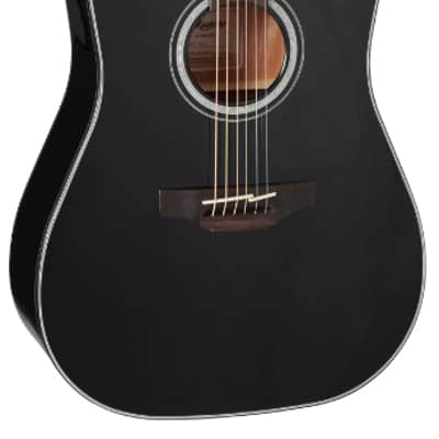 Immagine Takamine GD30CE BLK G30 Series Dreadnought Cutaway Acoustic/Electric Guitar - Gloss Black - 6