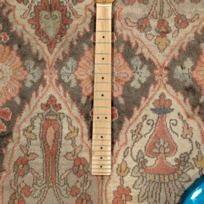 Left handed Fender American Professional ii Telecaster body with mod shop roasted maple neck 2023 electric guitar husk - Miami blue image 8