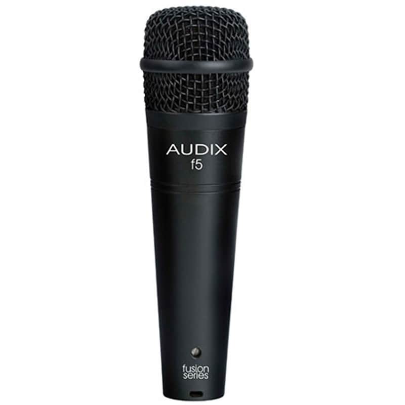 Audix F5 Series Hypercardioid Instrument Microphone, 55Hz-15kHz Frequency Response, 580 Ohms Output Impedance image 1