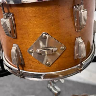 Used Vintage Ludwig/WFL 3pc Drum Set Refinished Natural - Fair image 14
