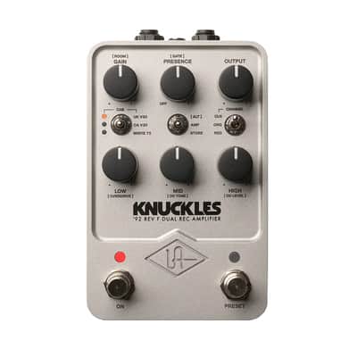 Universal Audio UA-KNUCKLES Knuckles ‘92 Dual Rec Amplifier Emulation Pedal image 1