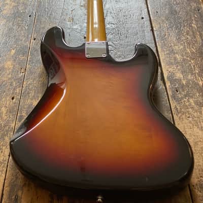 LEFTY! Fender '62 Jazz Bass Left handed 1991 Three Tone Sunburst MIJ K-Serial Japan Fujigen image 2