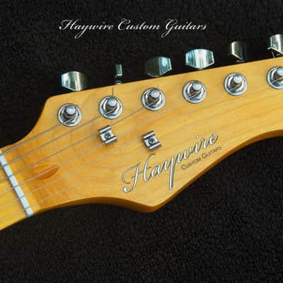 X-Light-Weight 6.5lb Brent Mason Style Nashville Guitar-Butterscotch Blonde Ash 12" Radius Maple Neck+ 7-Way Switch+ Frets Leveled, Crowned and Polished + Humbucker+ Full Setup + Tortoise Guard ! image 5