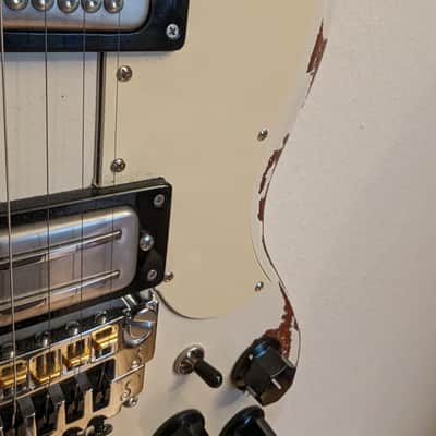 Jaydee Old Boy Standard Tony Iommi Signature 2020 White Relic image 10