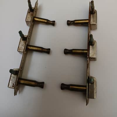 Kluson Single line Deluxe 3 on a plate tuning machine set 50s? - Nickel image 3